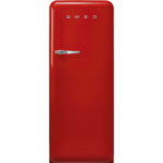 Red refrigerator