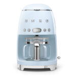 Pastel blue drip coffee machine