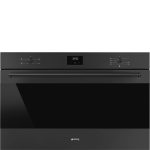 Smeg Gas/Gas Convection Oven 90cm 116L Black Matt